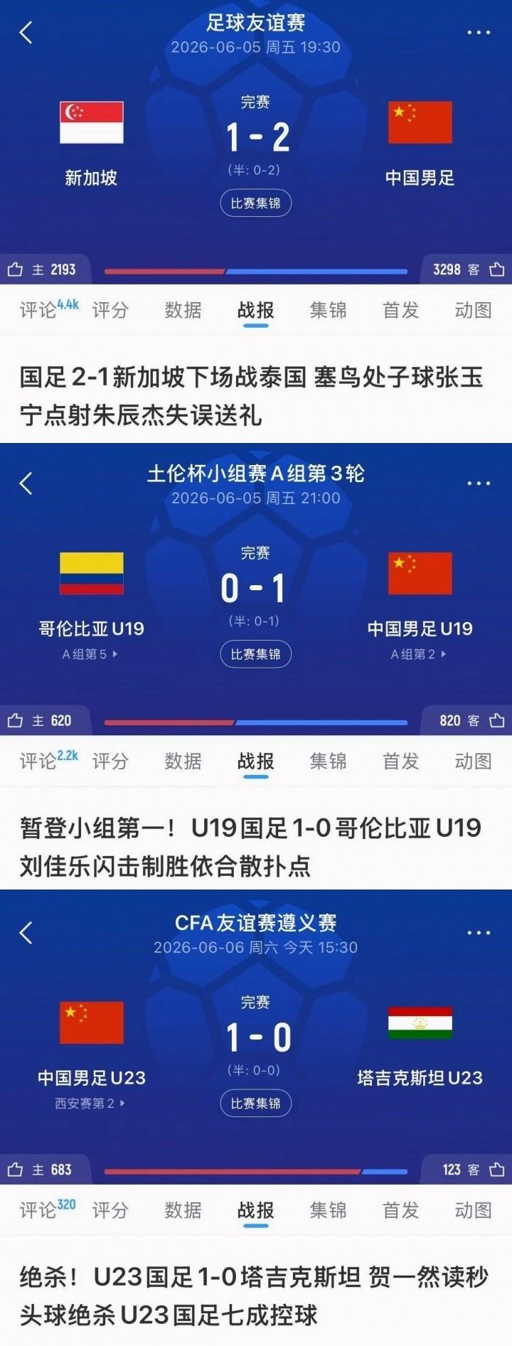 足球报：国足与U23国足合练有助更多了解U23国脚，基本放弃东盟杯